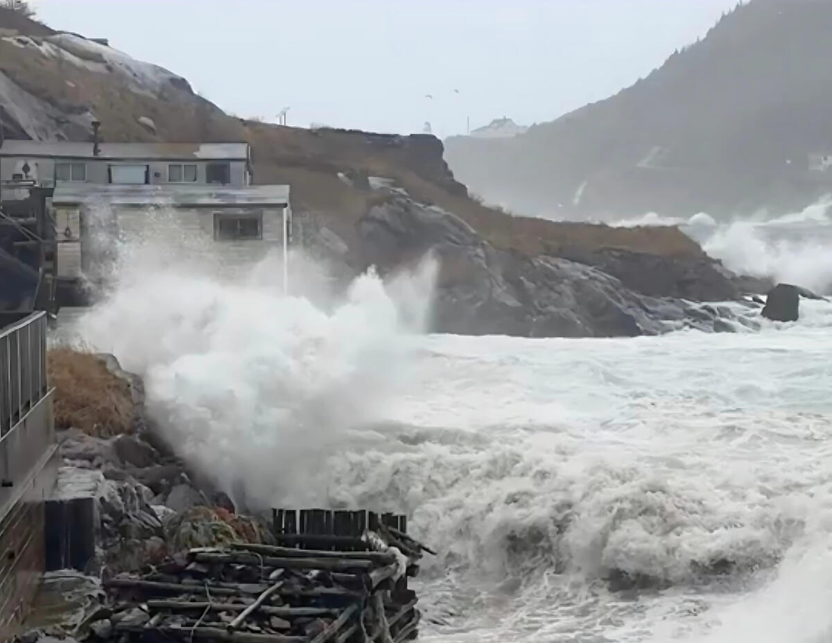 Storm Watching, Newfoundland, Canada Storm Watching, Newfoundland, Canada